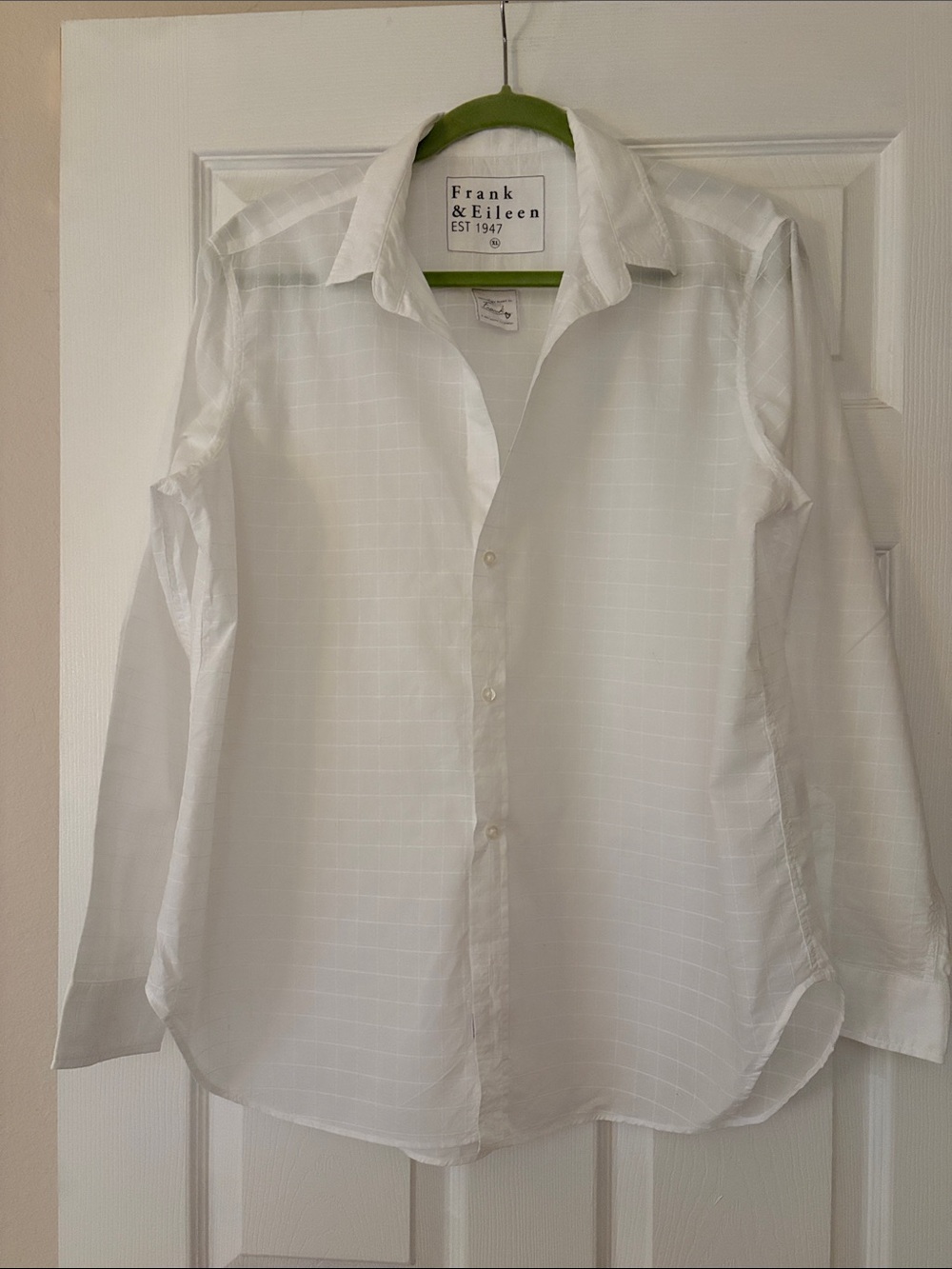 Frank & Eileen White Button-Down Shirt